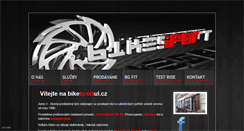 Desktop Screenshot of bikesportul.cz