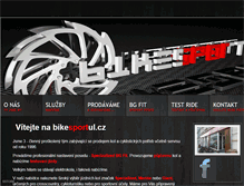 Tablet Screenshot of bikesportul.cz